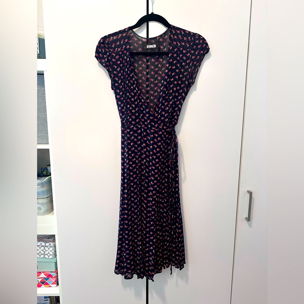 Reformation Carina Dress in Jordie (small petite) - Picture 5 of 7
